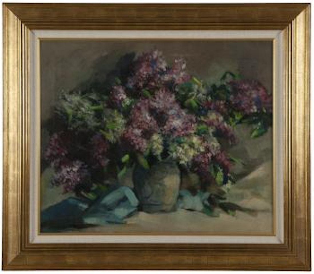 Lilacs by Georgij Aleksandrovic Lapschin