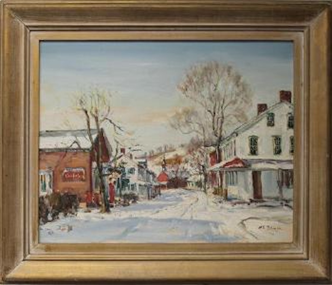 Stony run, Berks County, PA north of Kutztown by Walter Emerson Baum