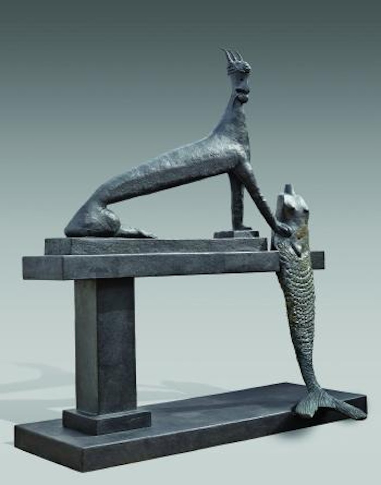 Le sphinx et la sirène by Max Ernst