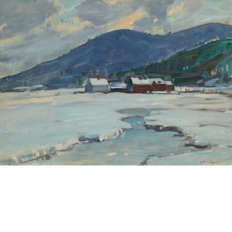 Winter Stream by Aldro Thompson Hibbard