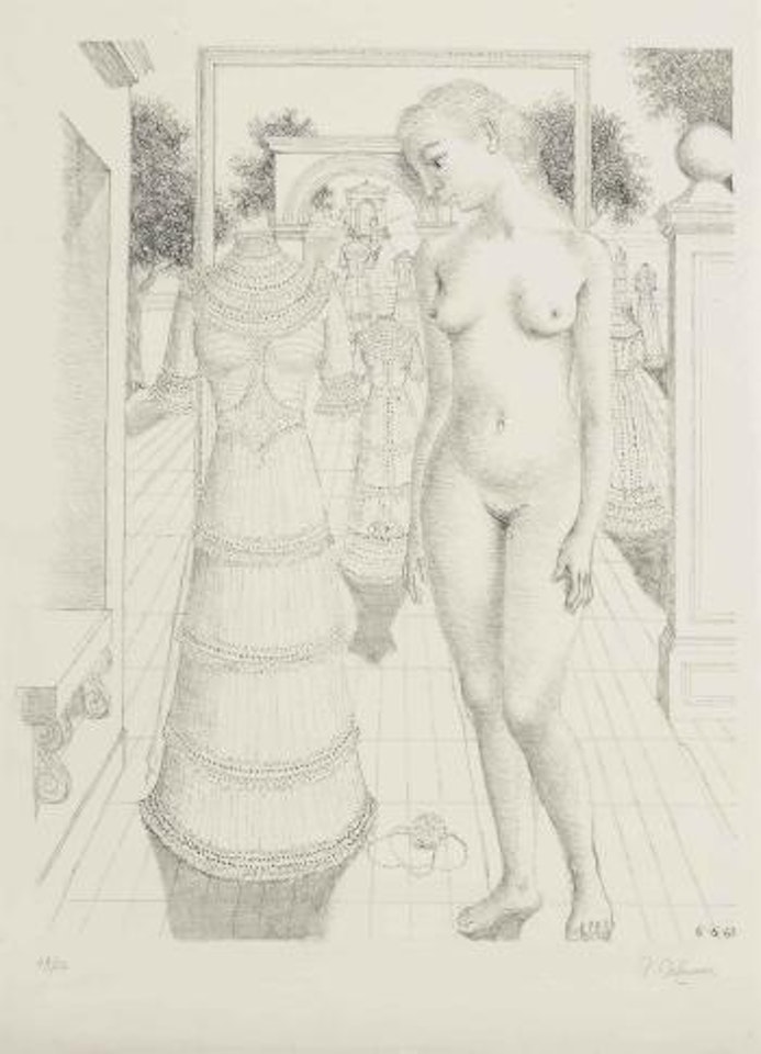 Sunday Dress (Jacob 18) by Paul Delvaux