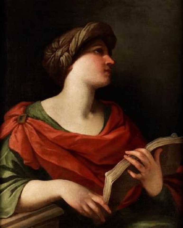 Die Sibylle Von Cumae by Bolognese School by Guercino
