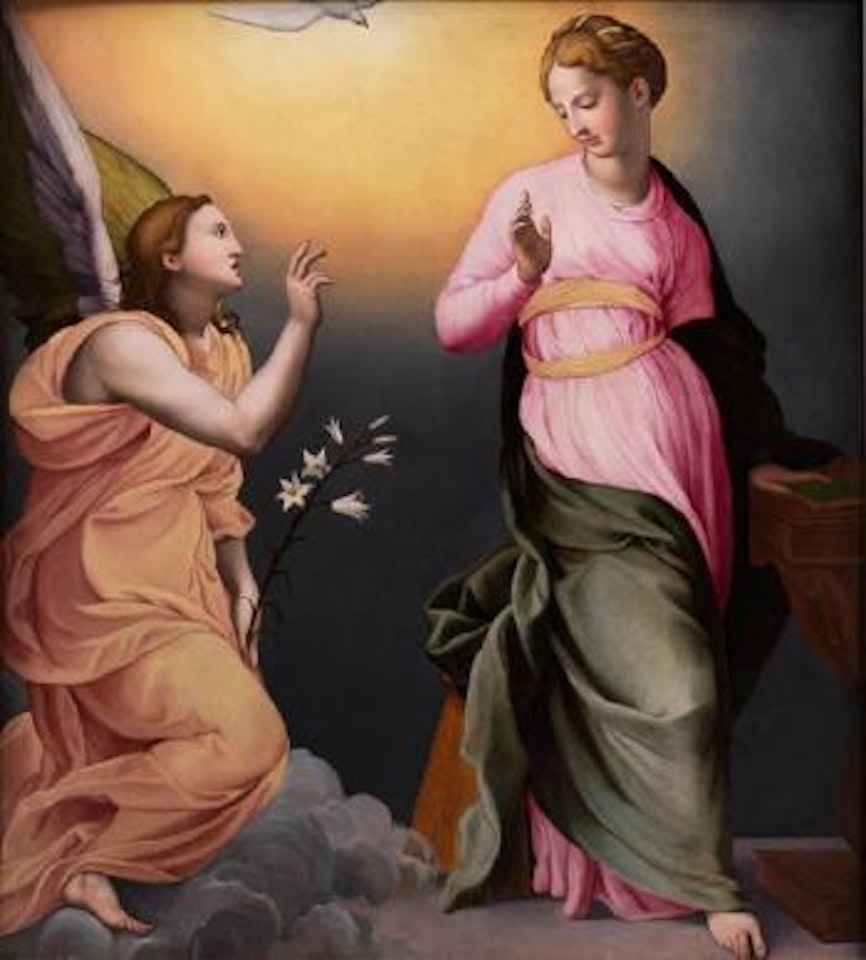 Die Verkündigung by Bronzino