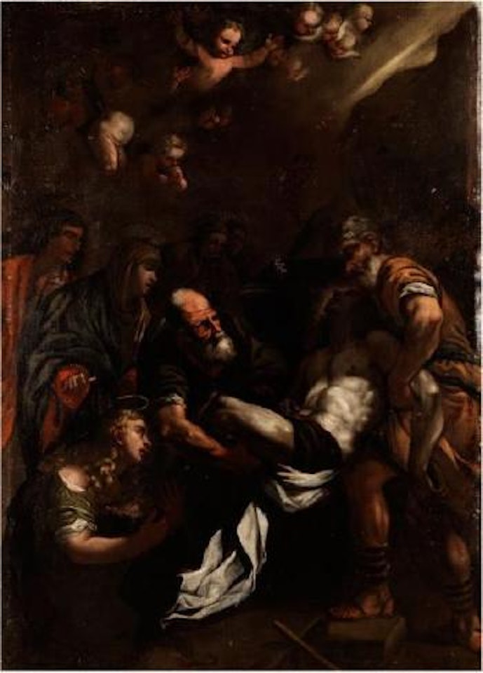 Genannt Fa Presto (auf Grund seiner von seinem Vater diktierten Schnelligkeit die Werke zu schaffen) by Circle of Luca Giordano