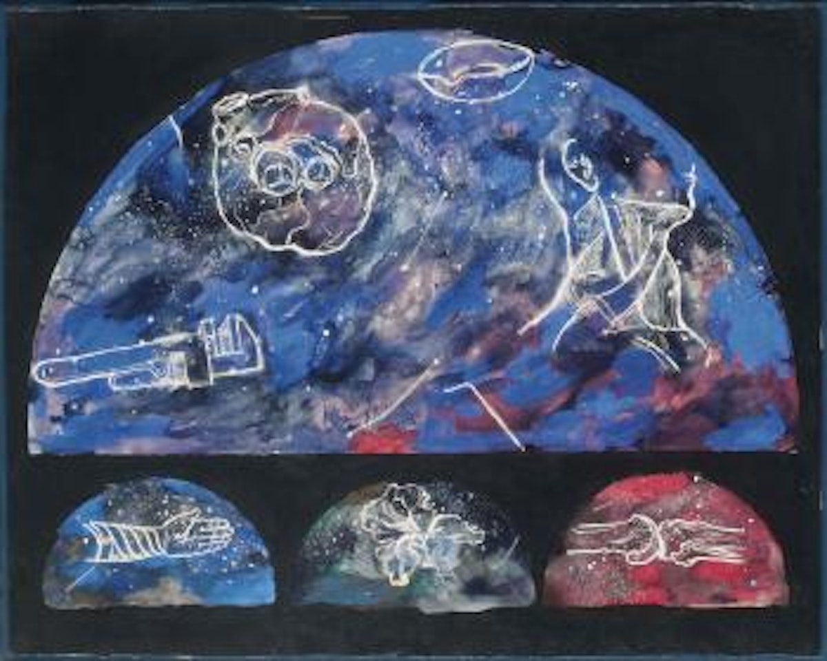 Untitled (Starry Night) by William Kentridge