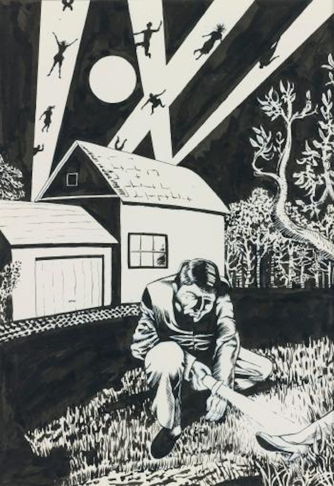 No Title by Raymond Pettibon