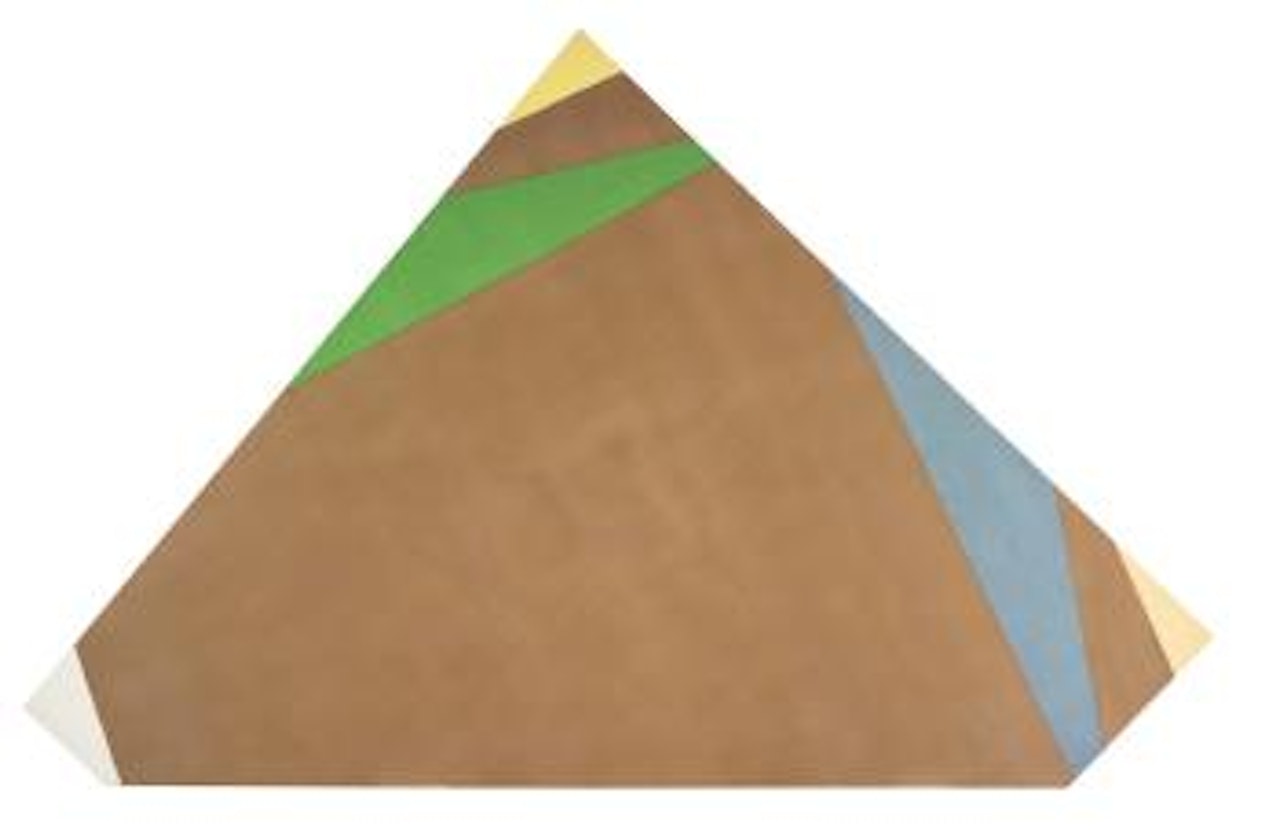 Untitled (Brown) by Kenneth Noland