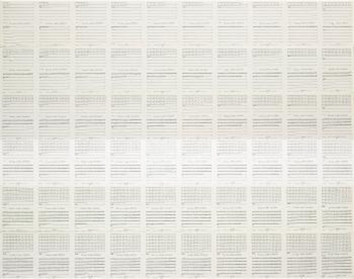 Untitled (Portfolio 3 - part A) by Hanne Darboven