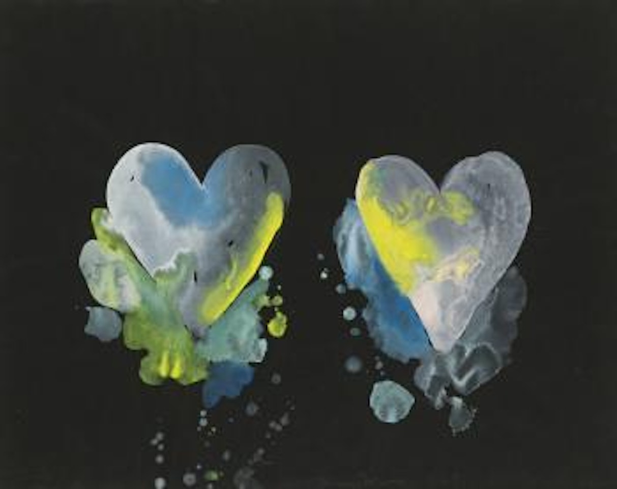 Two Hearts by Jim Dine