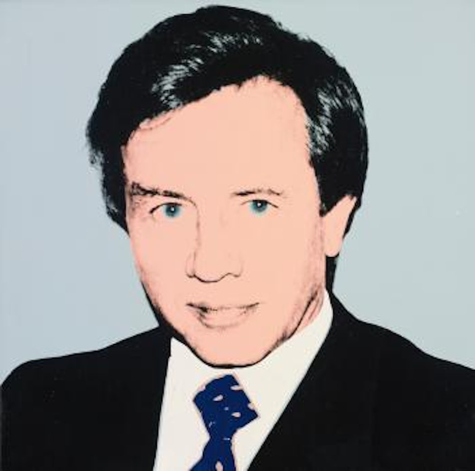 Portrait Of Mr. K. (Herr Krull) by Andy Warhol