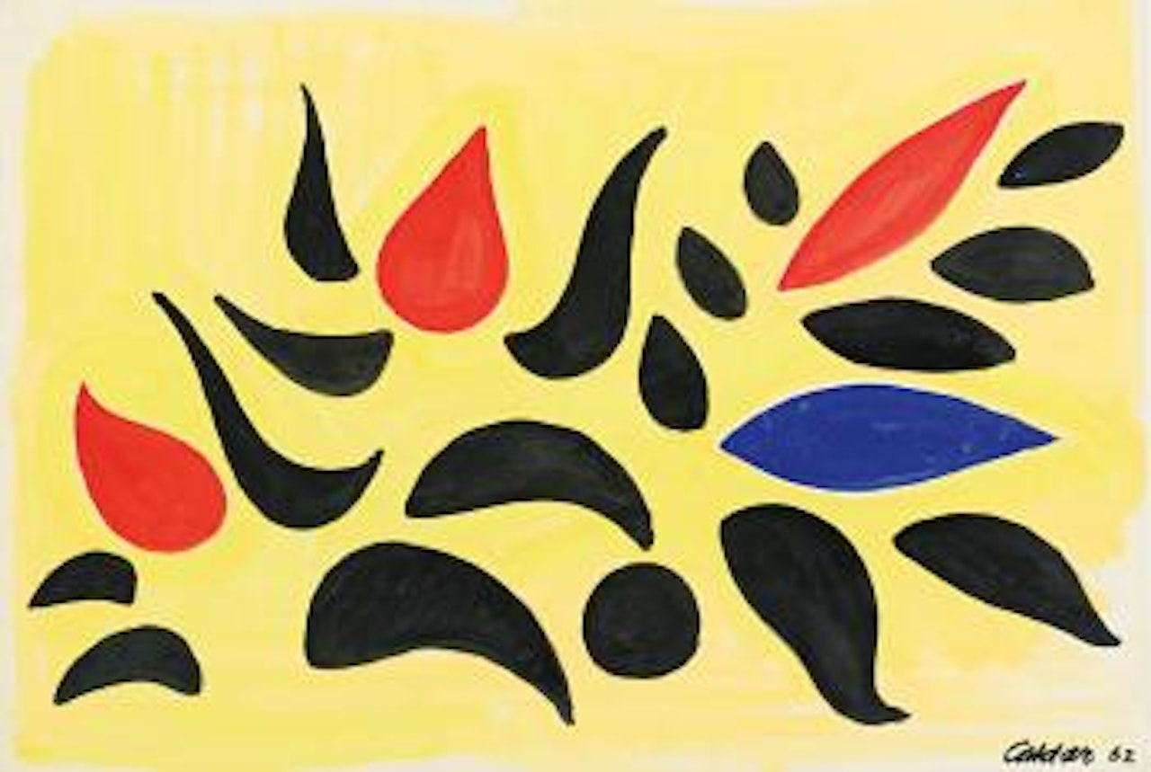 The Blue Leaf by Alexander Calder