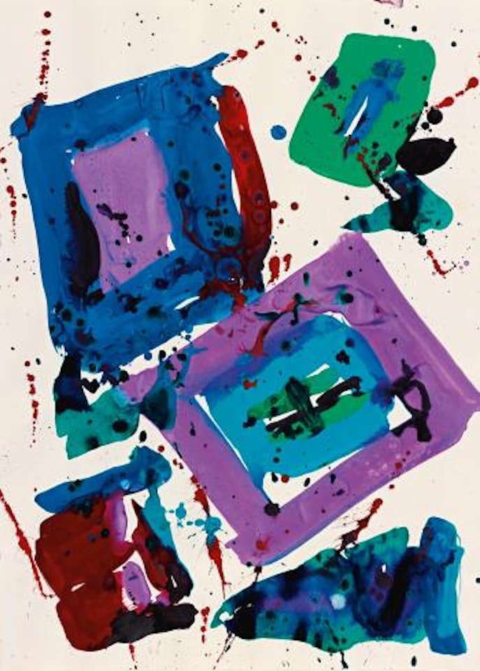 Untitled by Sam Francis