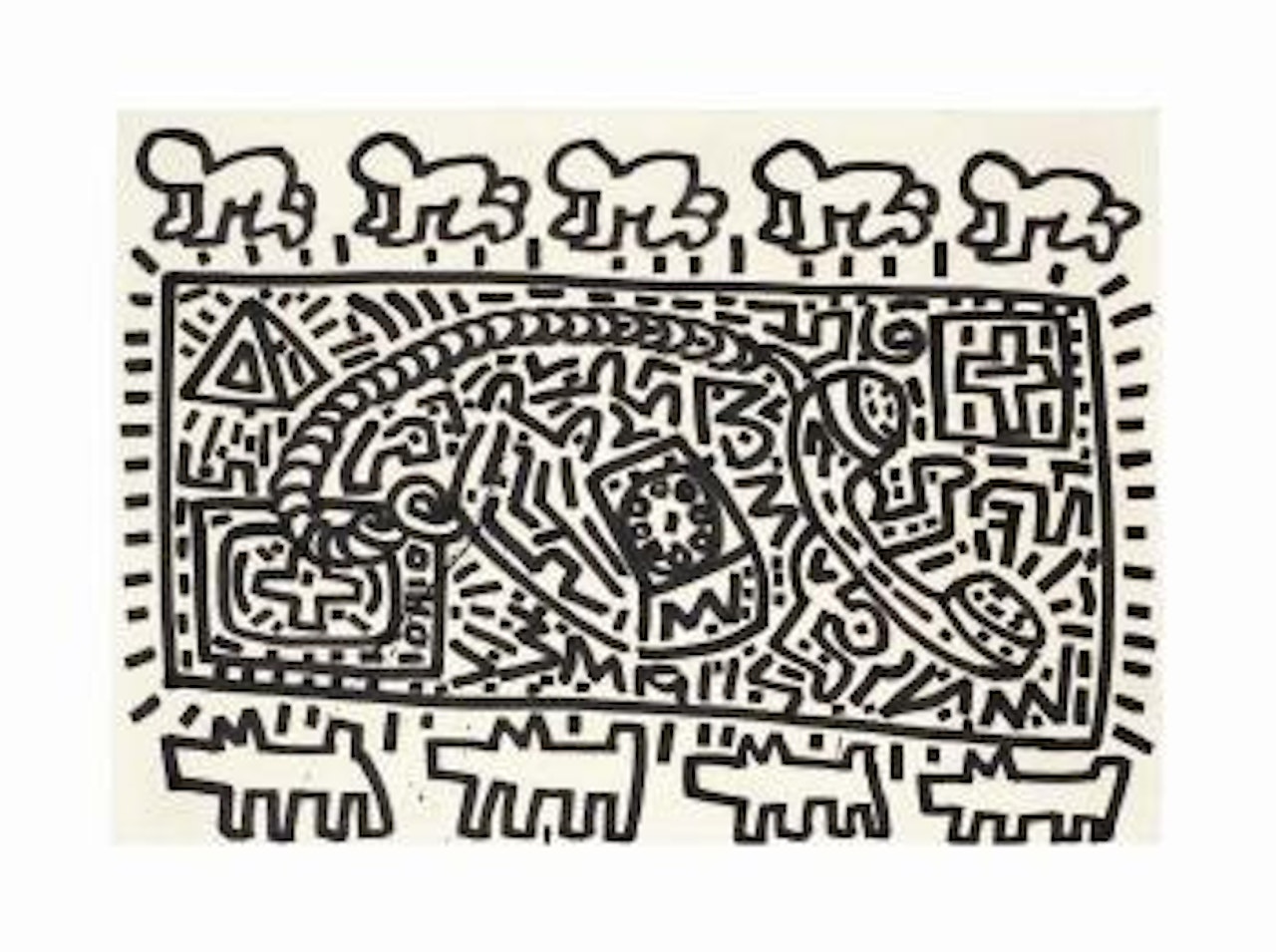 Untitled by Keith Haring