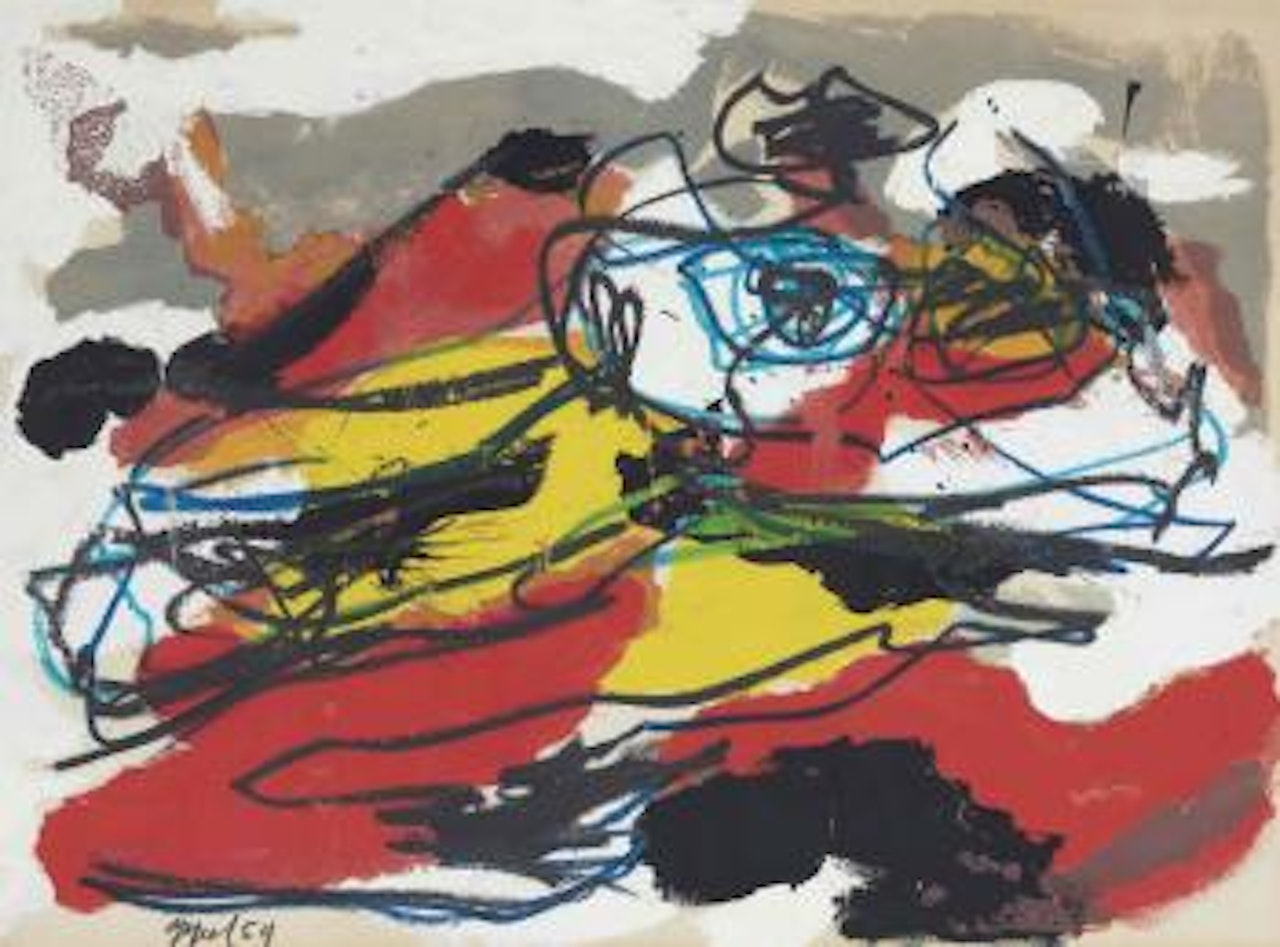 Composition by Karel Appel
