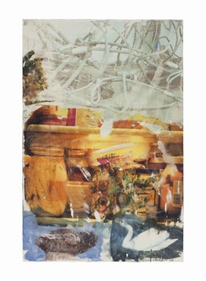Rehearsal (Anagram) by Robert Rauschenberg