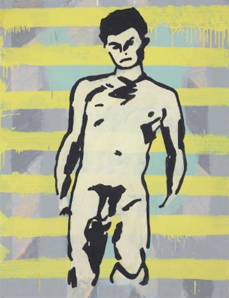 Study of Hadrian by Donald Baechler