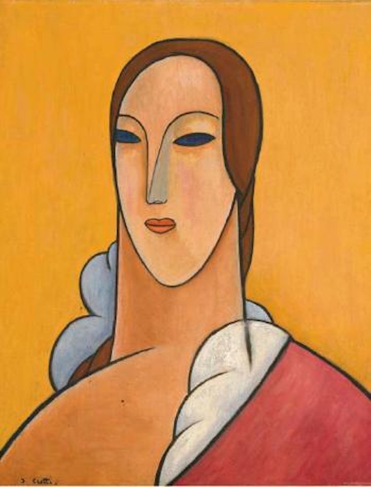 Buste de femme by Jean Crotti