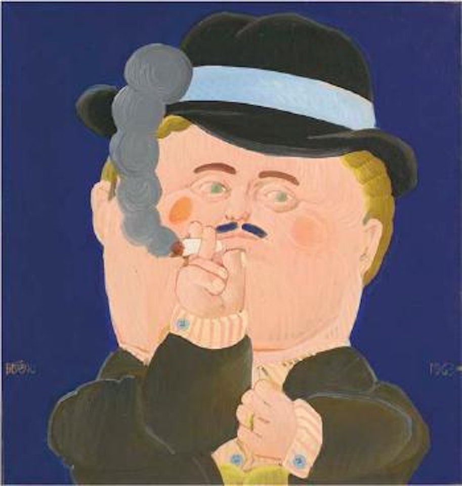 Le patron by Fernando Botero