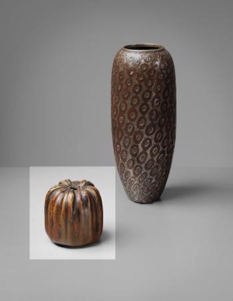 Small vase by Jean Dunand