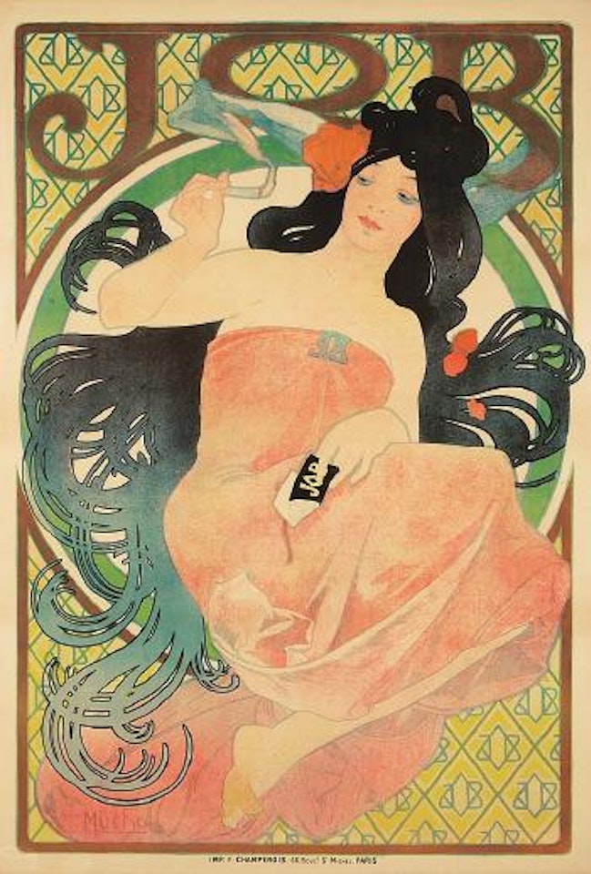Job by Alphonse Mucha