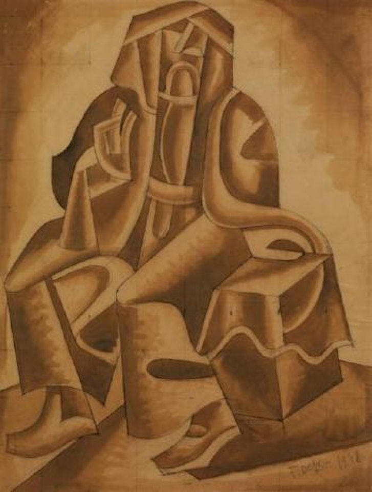 Predicatore nel Deserto by Fortunato Depero