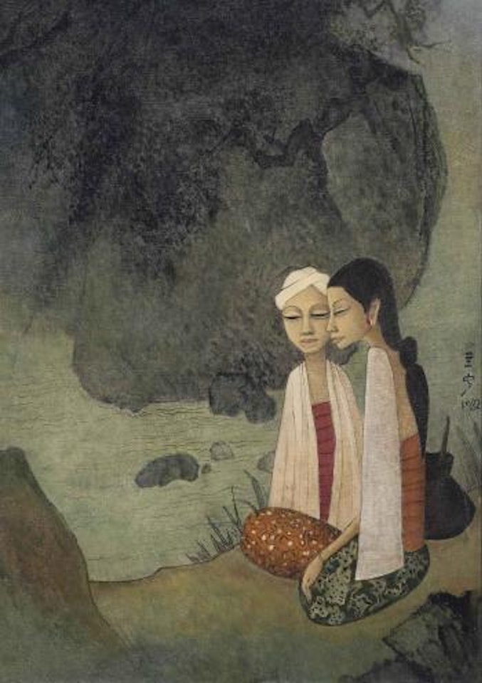 By The River II by Cheong Soo Pieng
