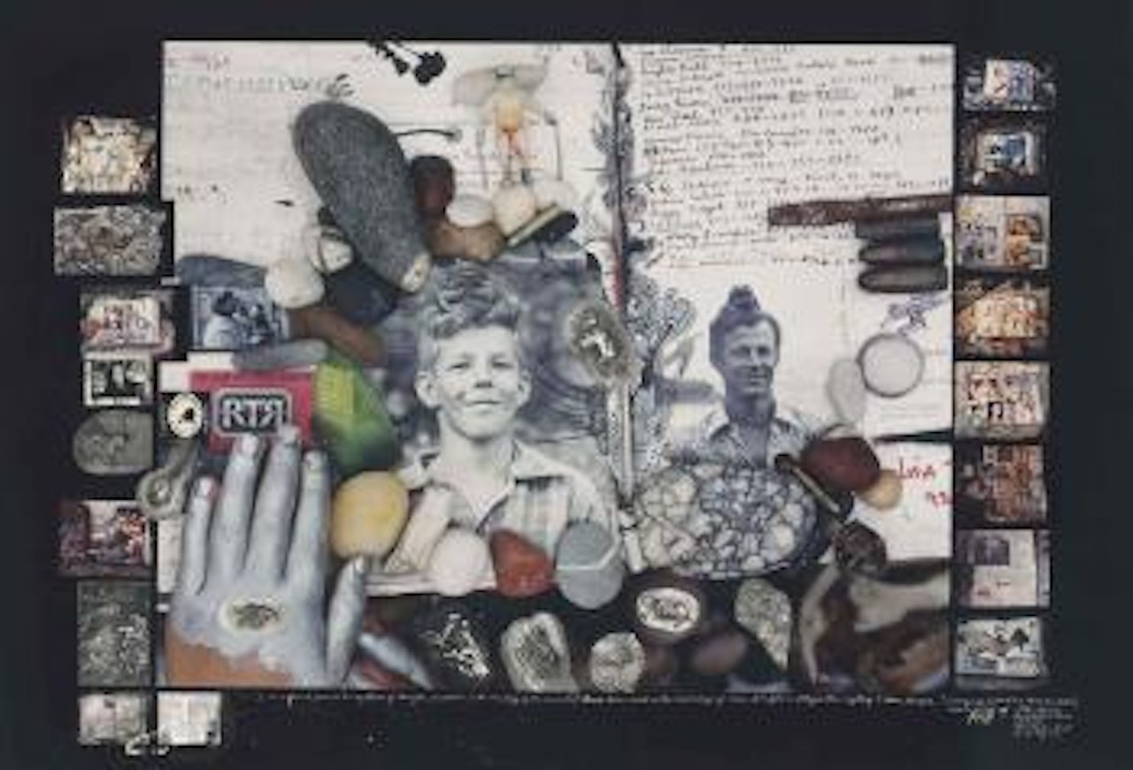 Diary Page by Peter Beard