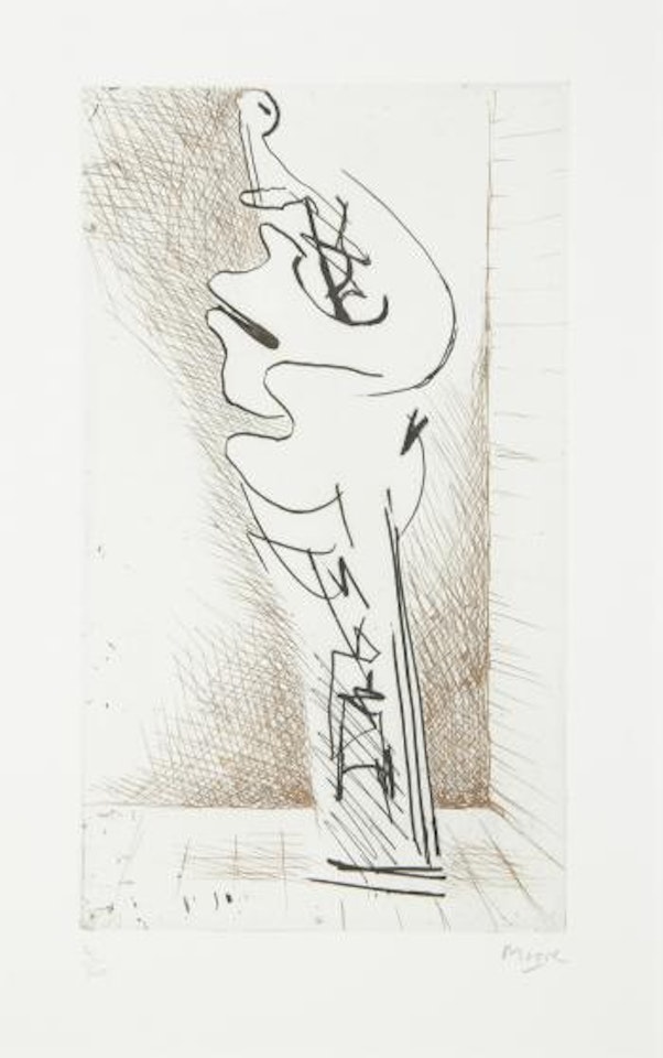 Turning figure I (Cramer 175) by Henry Moore