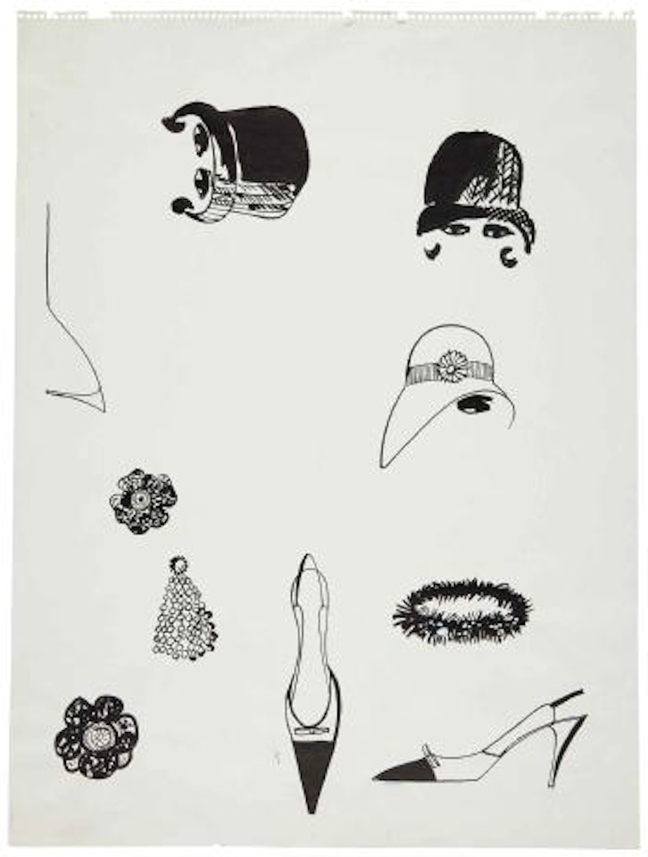 Hats, Shoes and Jewelry by Andy Warhol