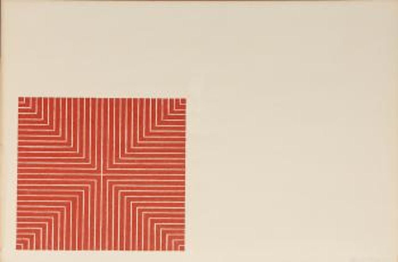 Delaware Crossing, from Benjamin Moore Series (A. 59; G. 298) by Frank Stella