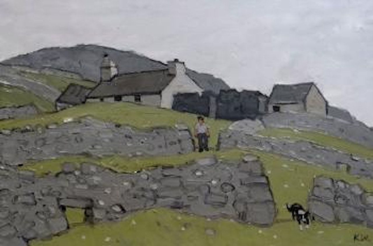 Penrhiwiau by Kyffin Williams