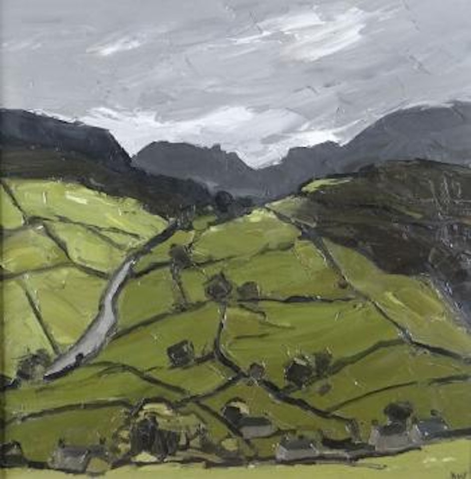 Road to Deiniolen by Kyffin Williams