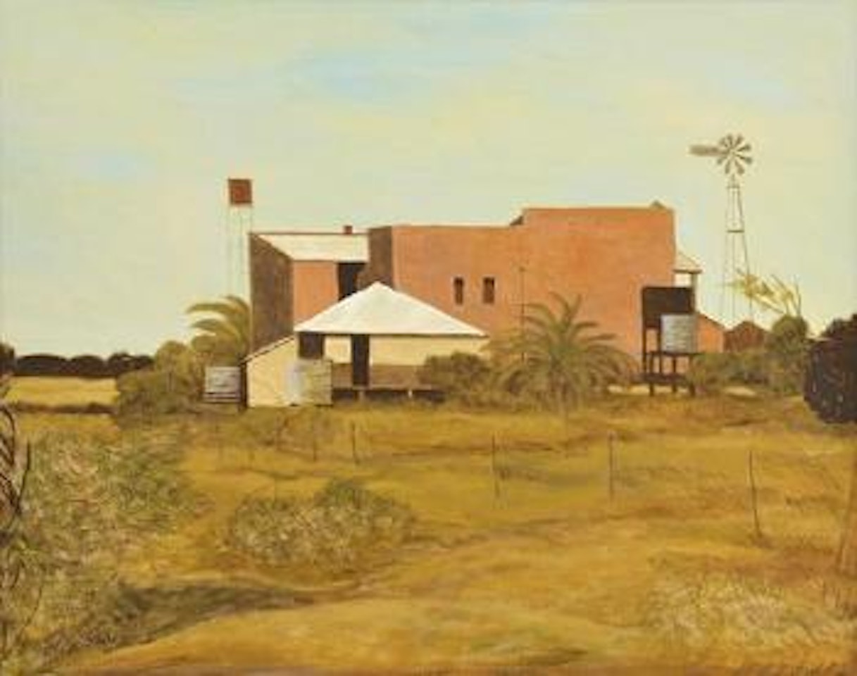 Mining Town Hotel, North Queensland by Ray Austin Crooke