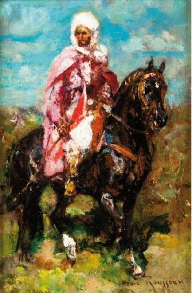 Le caïd by Henri Émilien Rousseau