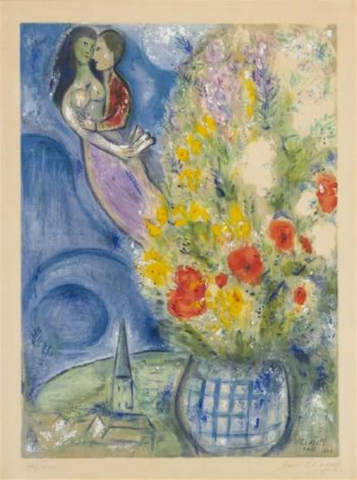 Les coquelicots by Marc Chagall
