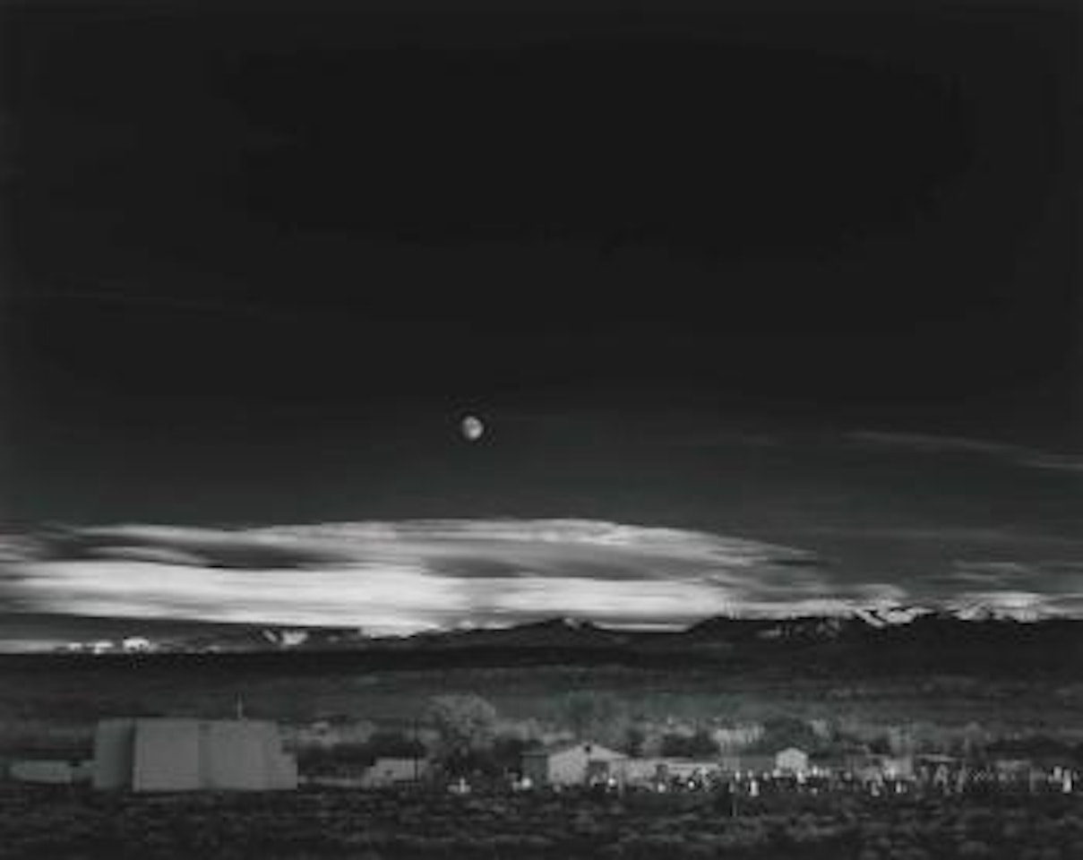 Moonrise, Hernandez, New Mexico by Ansel Adams