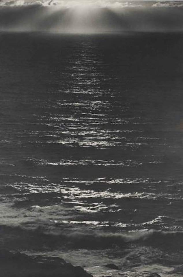 Sundown, the Pacific by Ansel Adams