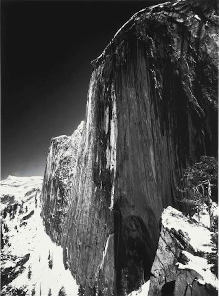 Monolith, the Face of Half-Dome, Yosemite National Park, California by Ansel Adams
