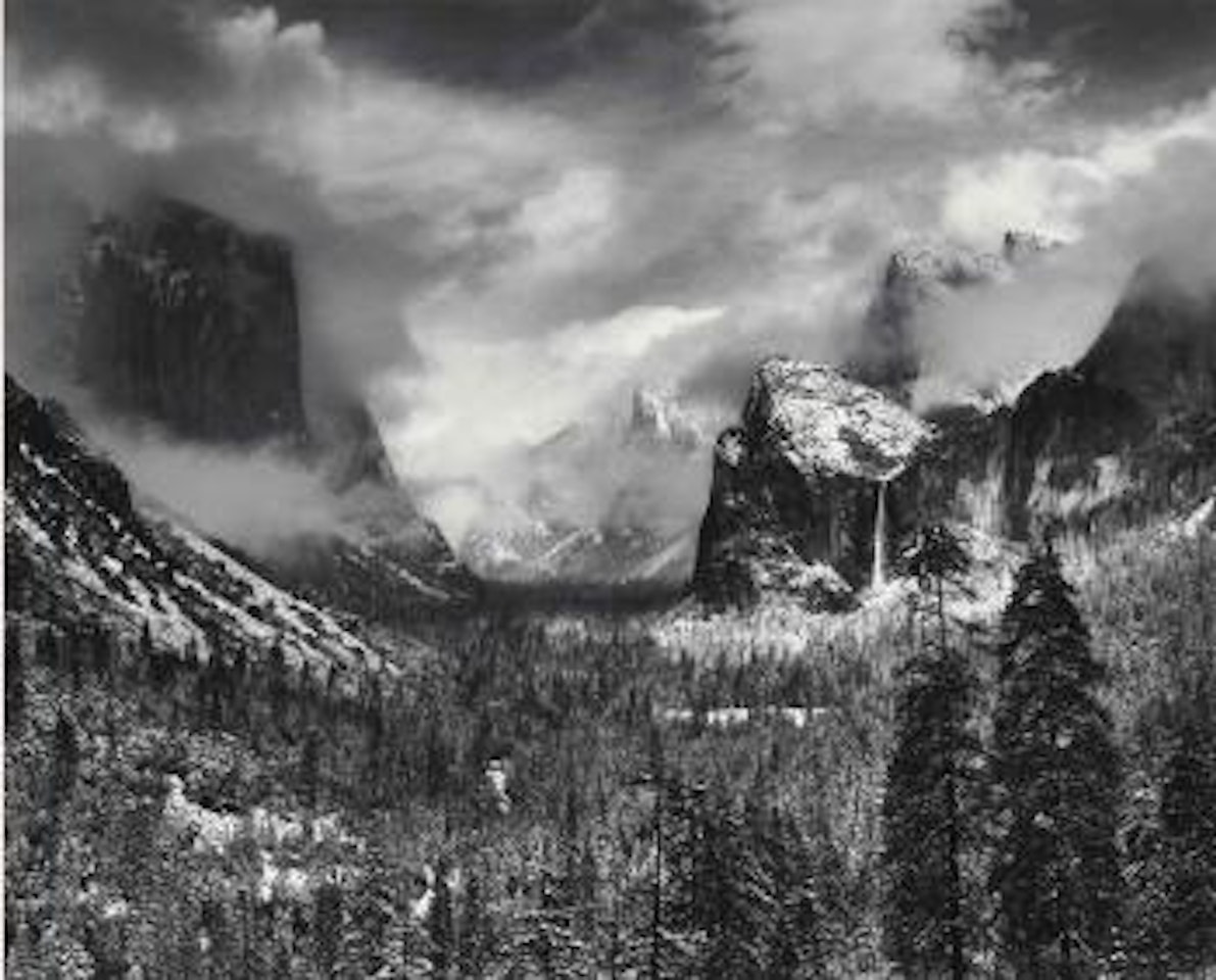 Clearing Winter Storm, Yosemite National Park by Ansel Adams