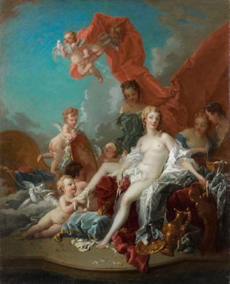 La Toilette de Vénus by Francois Boucher by French School