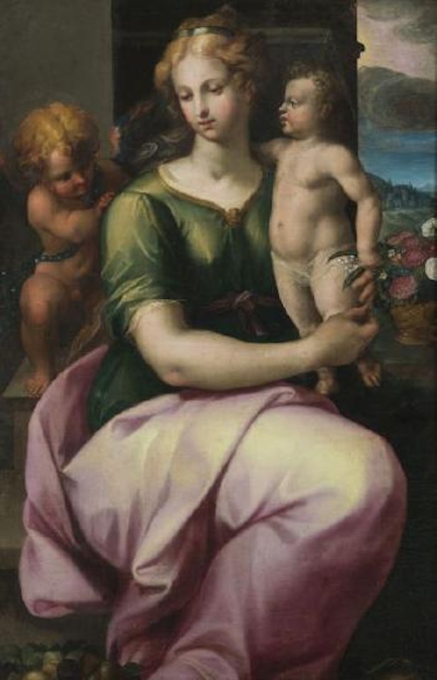 La Charité by Ambroise Dubois by French School