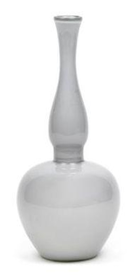 A vase with slender neck by Paolo Venini