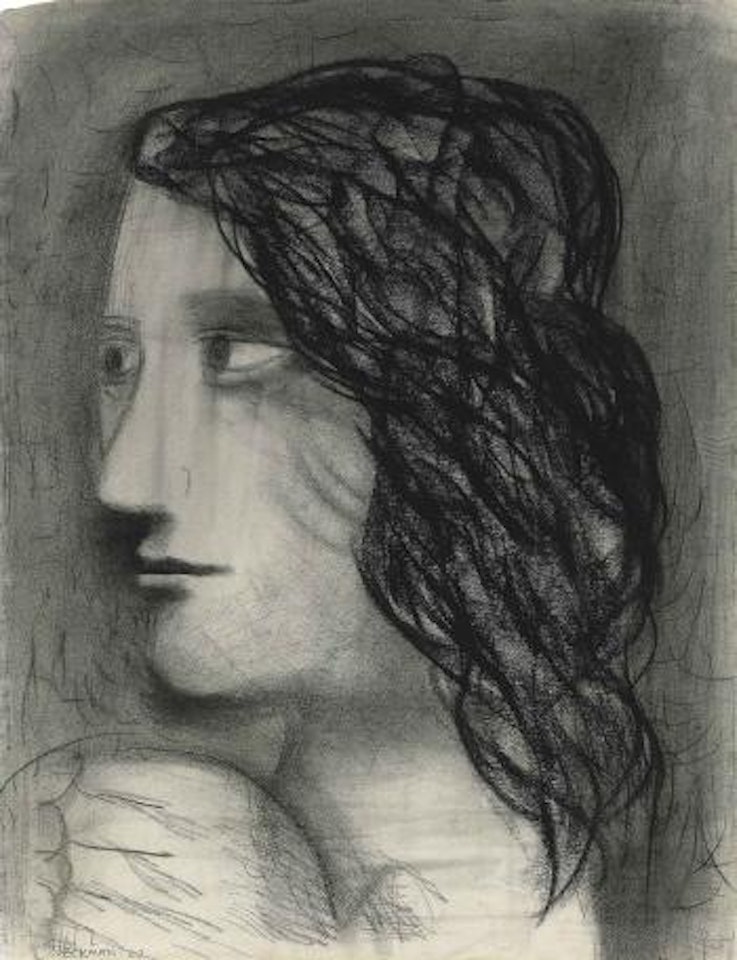 Head of a Girl by Charles Blackman