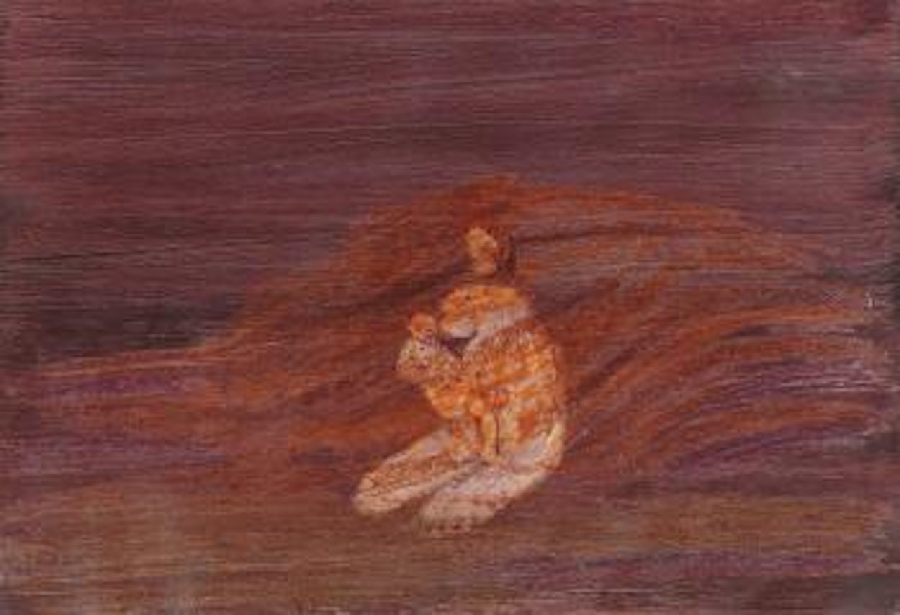 Mother and child (Central Australia) by Sidney Nolan