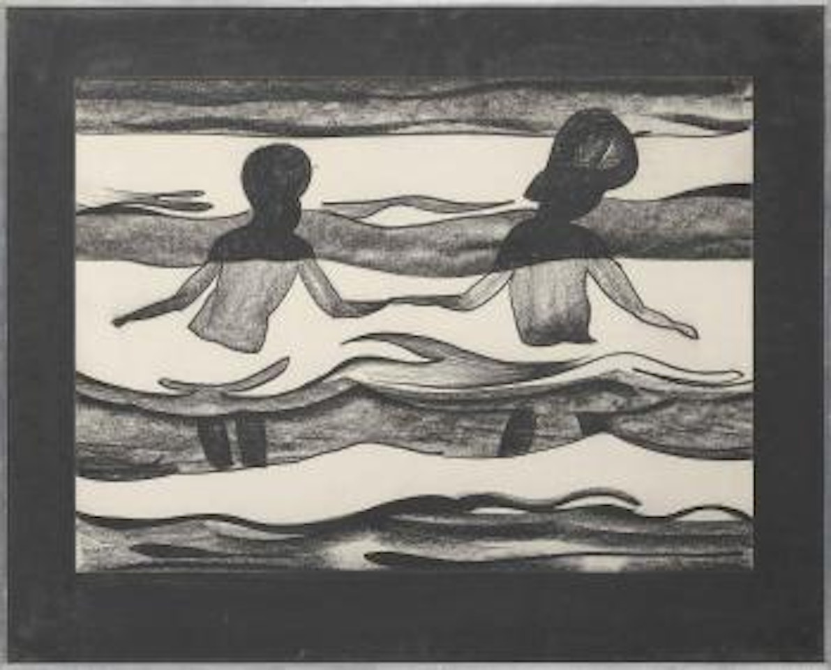 The Swimmers by Charles Blackman
