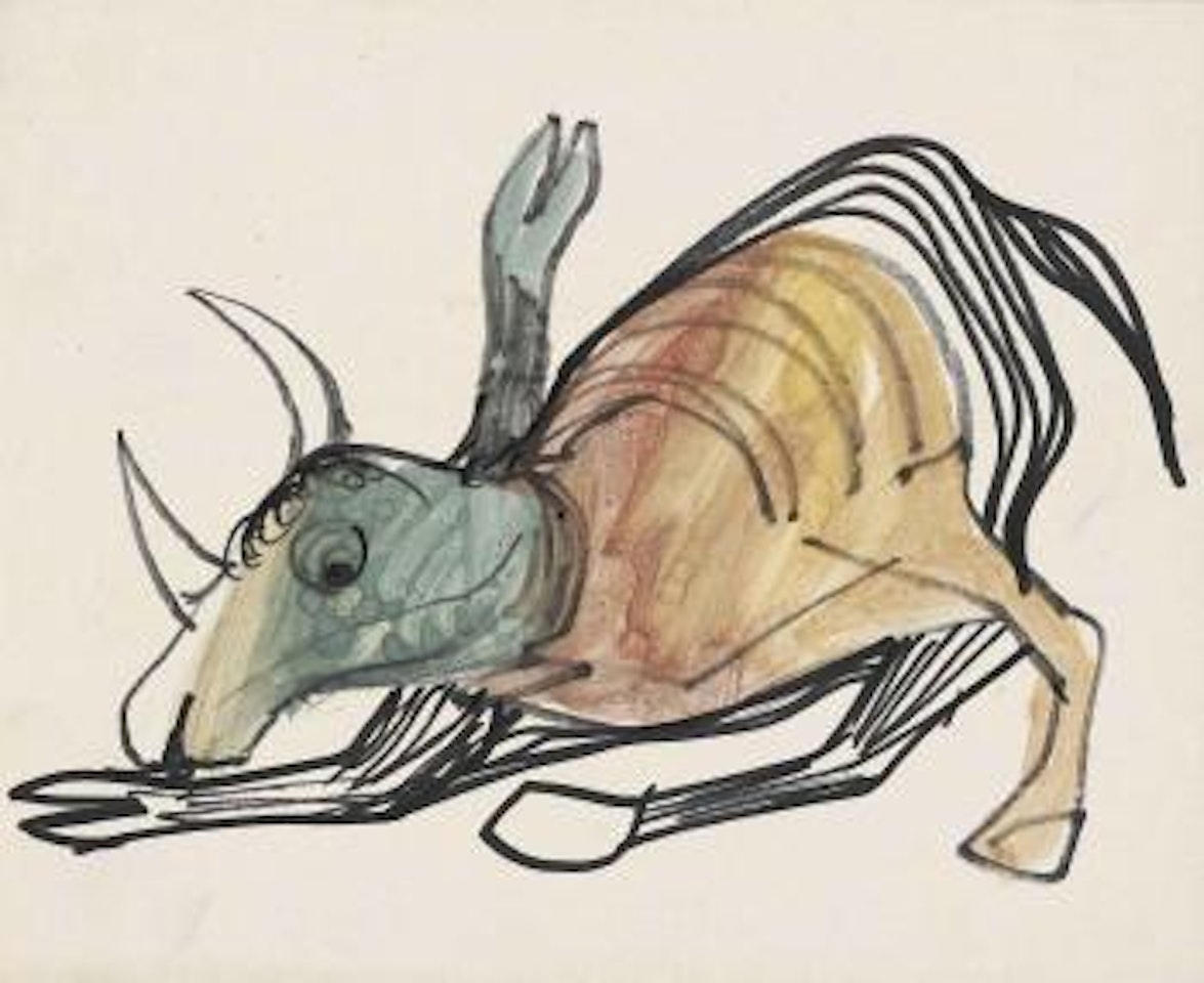 Carcass; and Drought Animal by Sidney Nolan