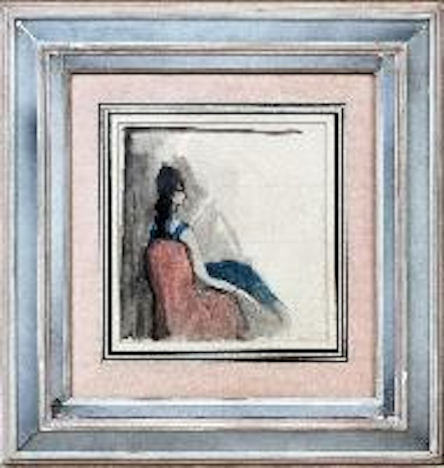 La dame en bleu by Marie Laurencin