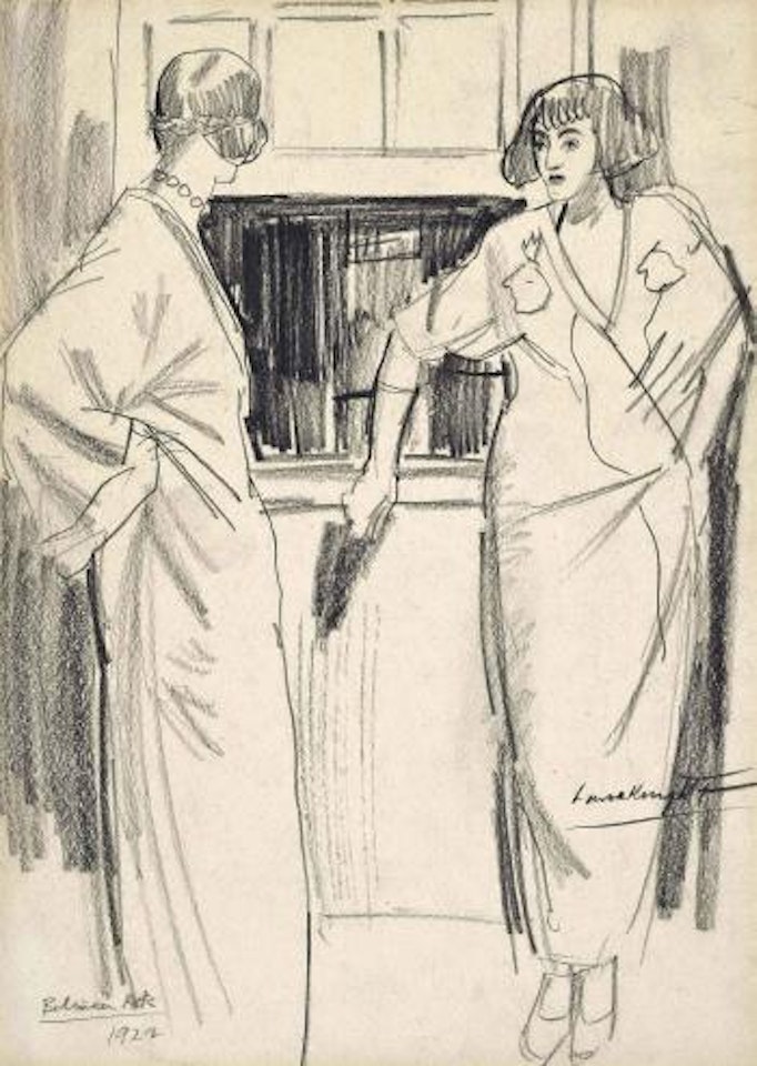 Between Acts by Laura Knight
