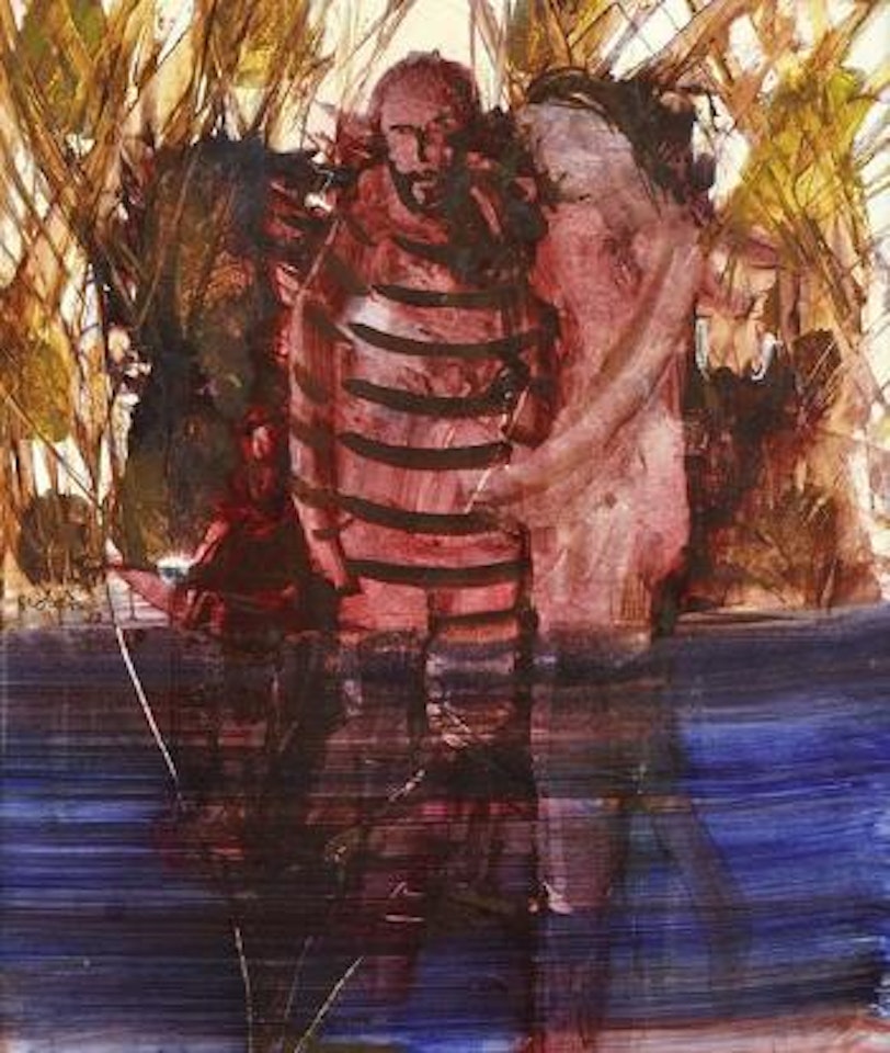 Convict and Mrs Fraser no. 10 by Sidney Nolan