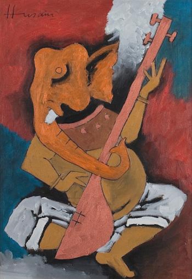 Untitled by M.F. Husain